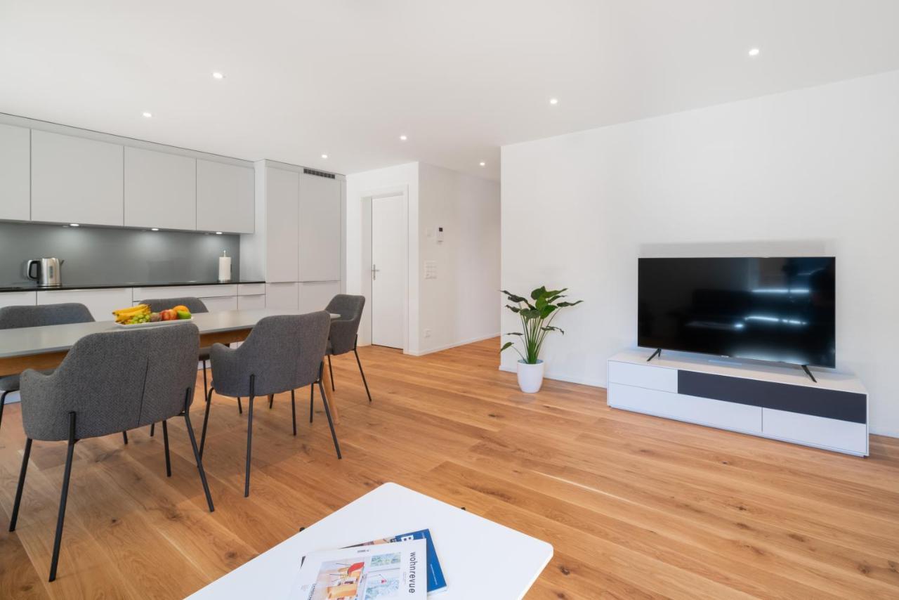 Moderne Neubauwohnung In Apartment Wilderswil